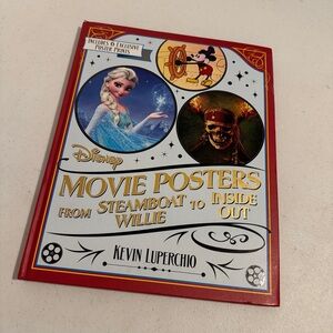 DISNEY EDITIONS MOVIE POSTERS BOOK FROM STEAMBOAT WILLIE TO INSIDE OUT  2016